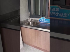 Fadior Balkonkast van roestvrij staal Interieurstructuur