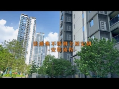 Installatie van kasten van roestvrij staal van Fadior