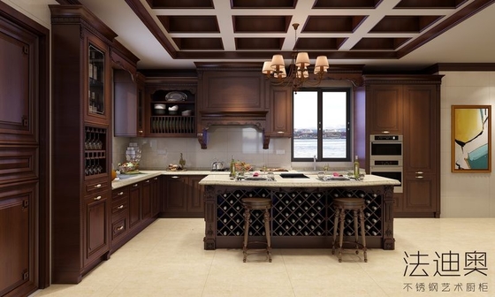Stainless Steel Cabinets With Chinese Elegance Merging Tradition With Modern Durability