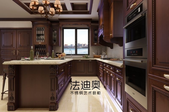 Stainless Steel Cabinets With Chinese Elegance Merging Tradition With Modern Durability