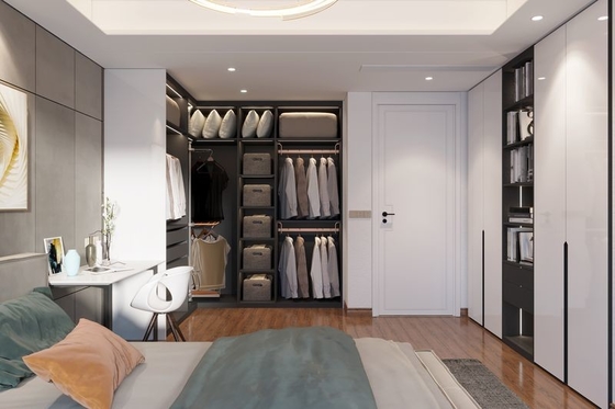 Anti-Corrosion And Health-Safe Stainless Steel Kid'S Bedroom Wardrobe With Intergrated Desk